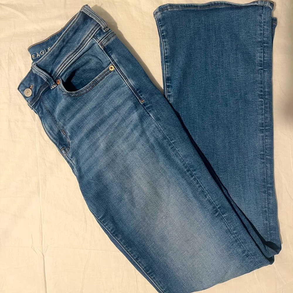 American Eagle Outfitters low rise bootcut flare jeans
